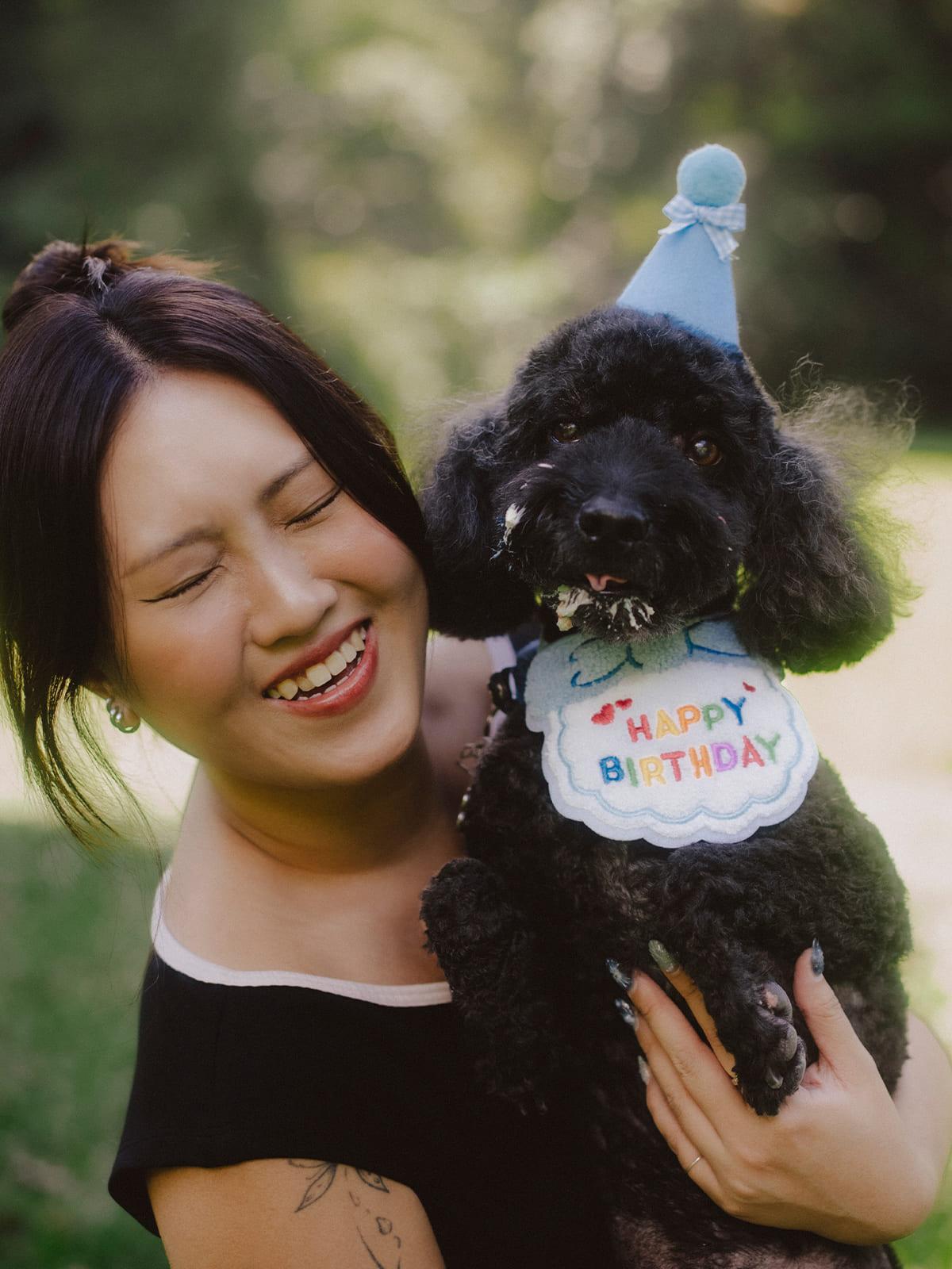 Birthday dog